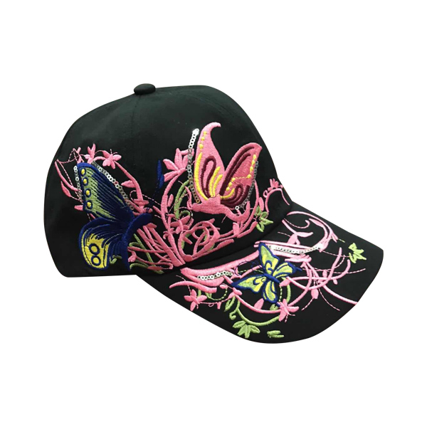 Embroidered baseball cap